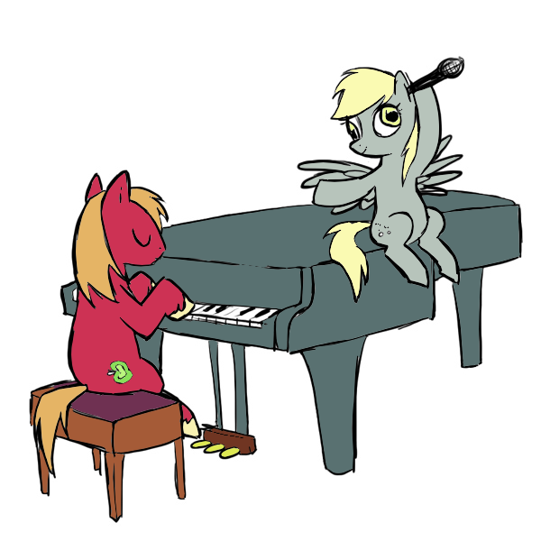 Big Mac + Derpy duet