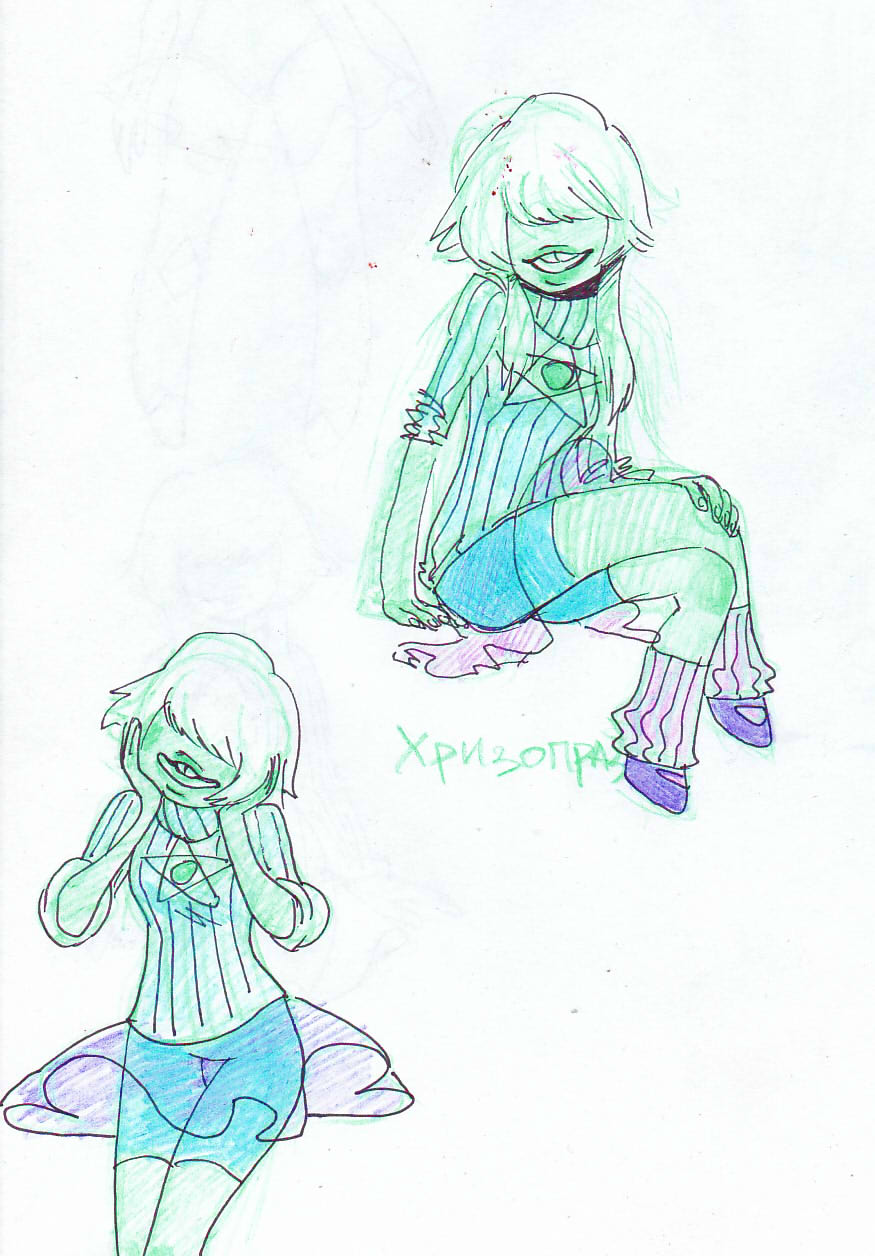 Chrysoprase. Steven Universe OC.