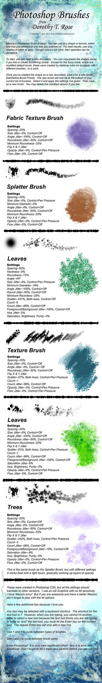 D's Brushes