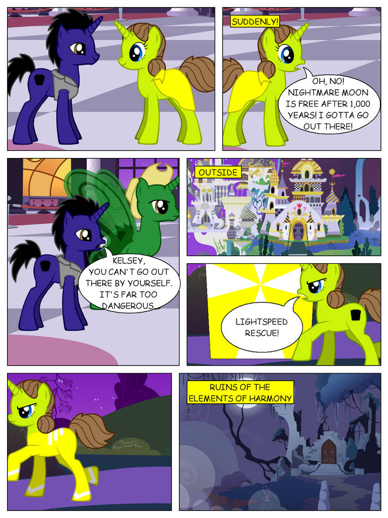 Pony Rangers Lightspeed Rescue comic part 2 by Dorothy64116 on DeviantArt