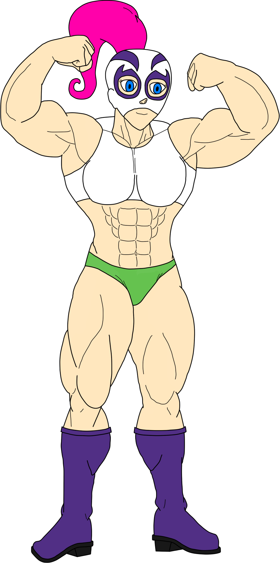 Buena Girl's muscle growth