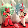 Scanty and Kneesocks twin pack