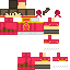 Chun-Li (SF2: Turbo) Minecraft Skin