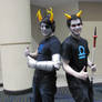 Vriska and Tez Genderbends-Homestuck