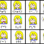Japanese Emoticon Chart