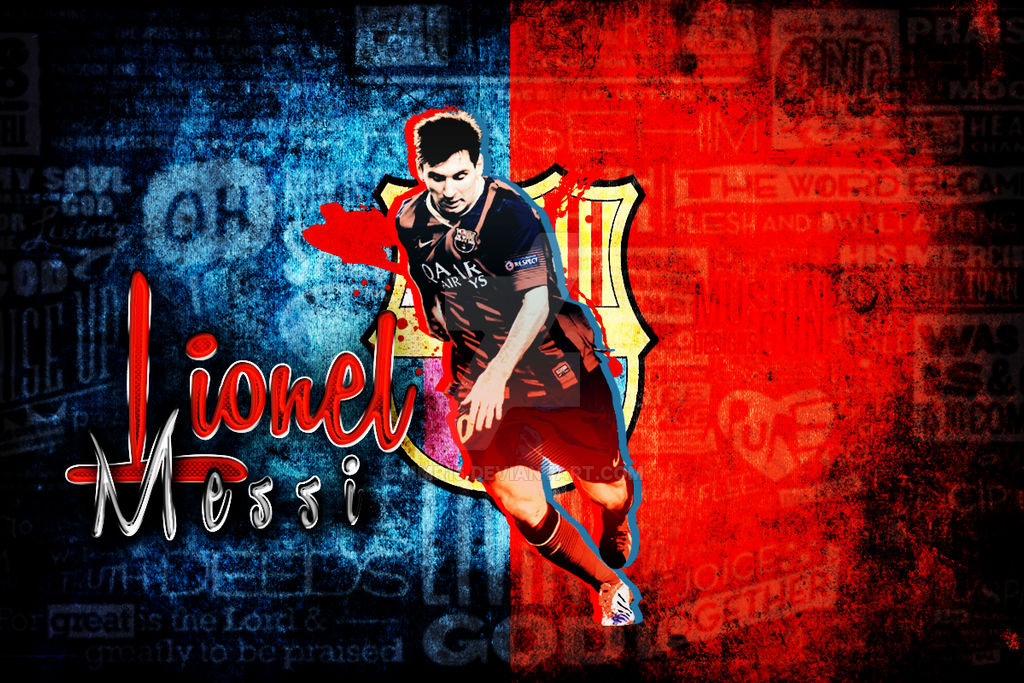 Messi Layout Lionel Messi Design by MMR16 on DeviantArt