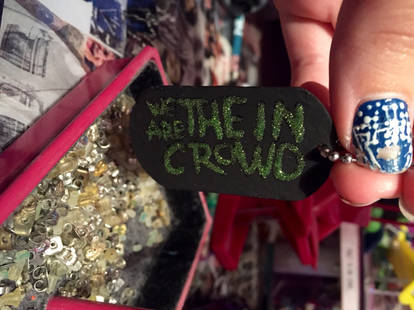 We Are The In Crowd Dog Tag