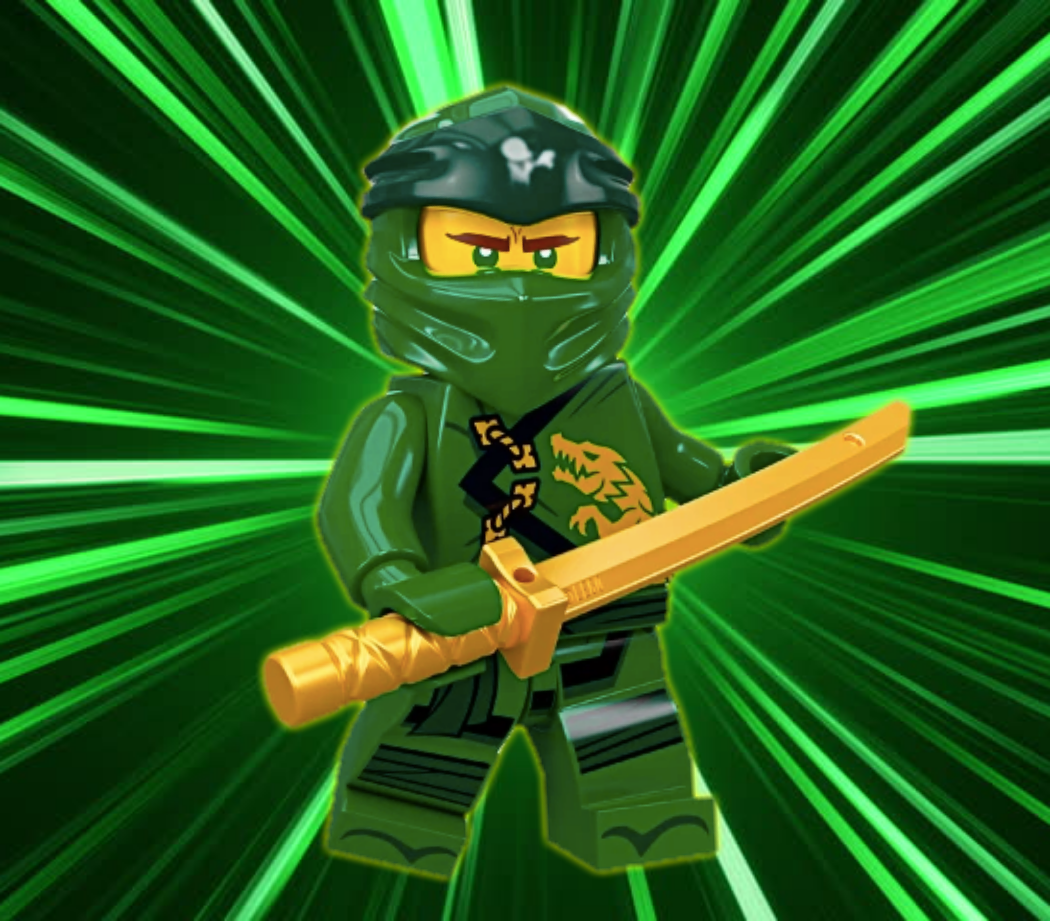 Green ninja from ninjago hotsell