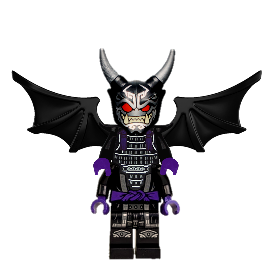 (Chad) Oni Garmadon Ninjago Crystalized PNG by CrossoverKing16 on