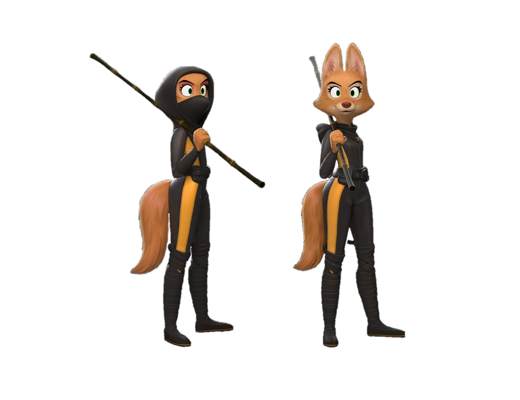 Diane Foxington/Crimson Paw- PNG by CrossoverKing16 on DeviantArt