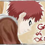 Gaara of the Desert