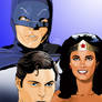 DC Universe Trinity Through the Ages: Silver Age