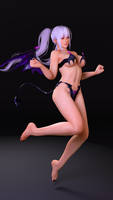 Ayane Sexy Succubus - Render...... X3