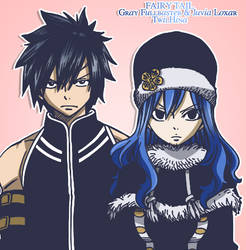 Gray and Juvia - New outfit