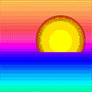 Sunset MSPaint 2000 version