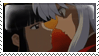 Kikyo and Inuyasha stamp