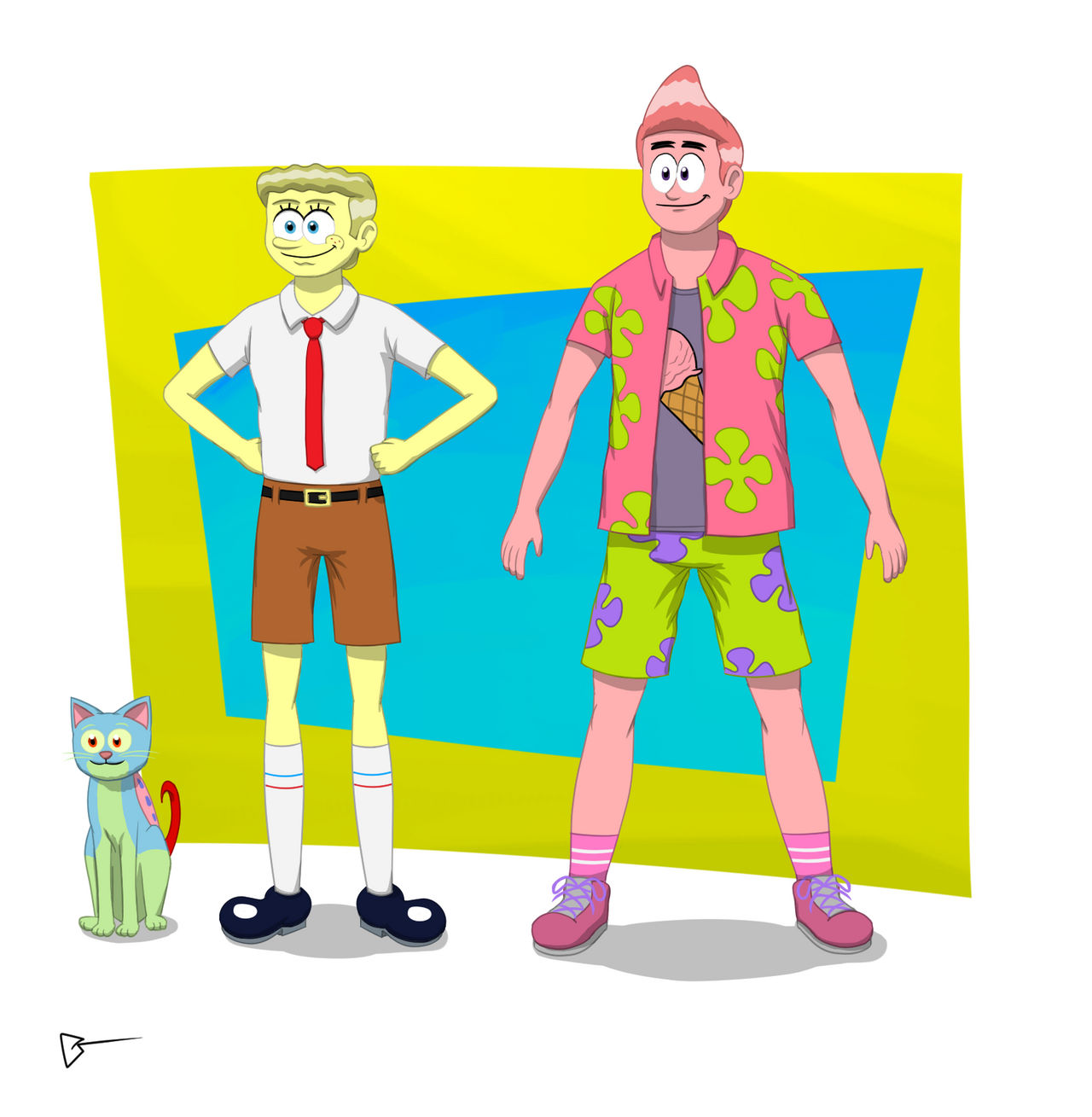 Spongebob Squarepants As Humans
