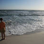 A day at the beach.