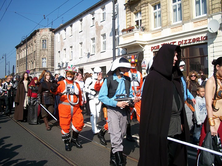 Rebel Pilots on Parade