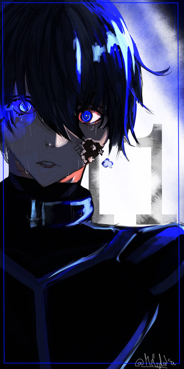 Isagi YOICHI-BLUE LOCK by Melidoka on DeviantArt