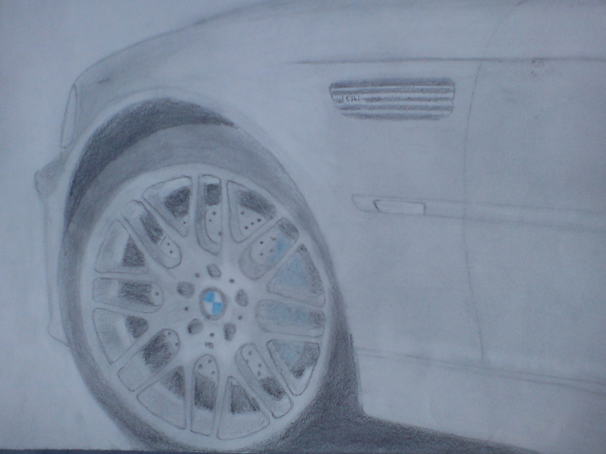 BMW M3 CSL Draw by vszilard12 on DeviantArt