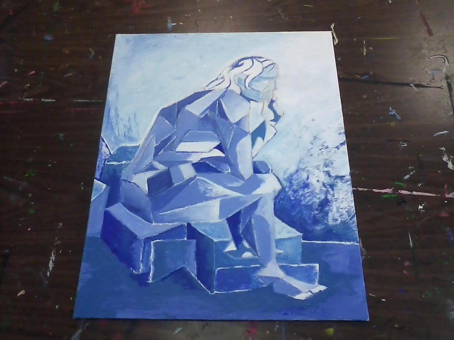 Abstract Progression 3: Painting 1st layer by GEATHJERK on DeviantArt