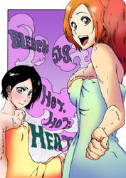 Bleach 519 Hot Hot Heat color Rukia Orihime