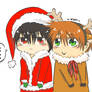 PKMN: santa and reindeer