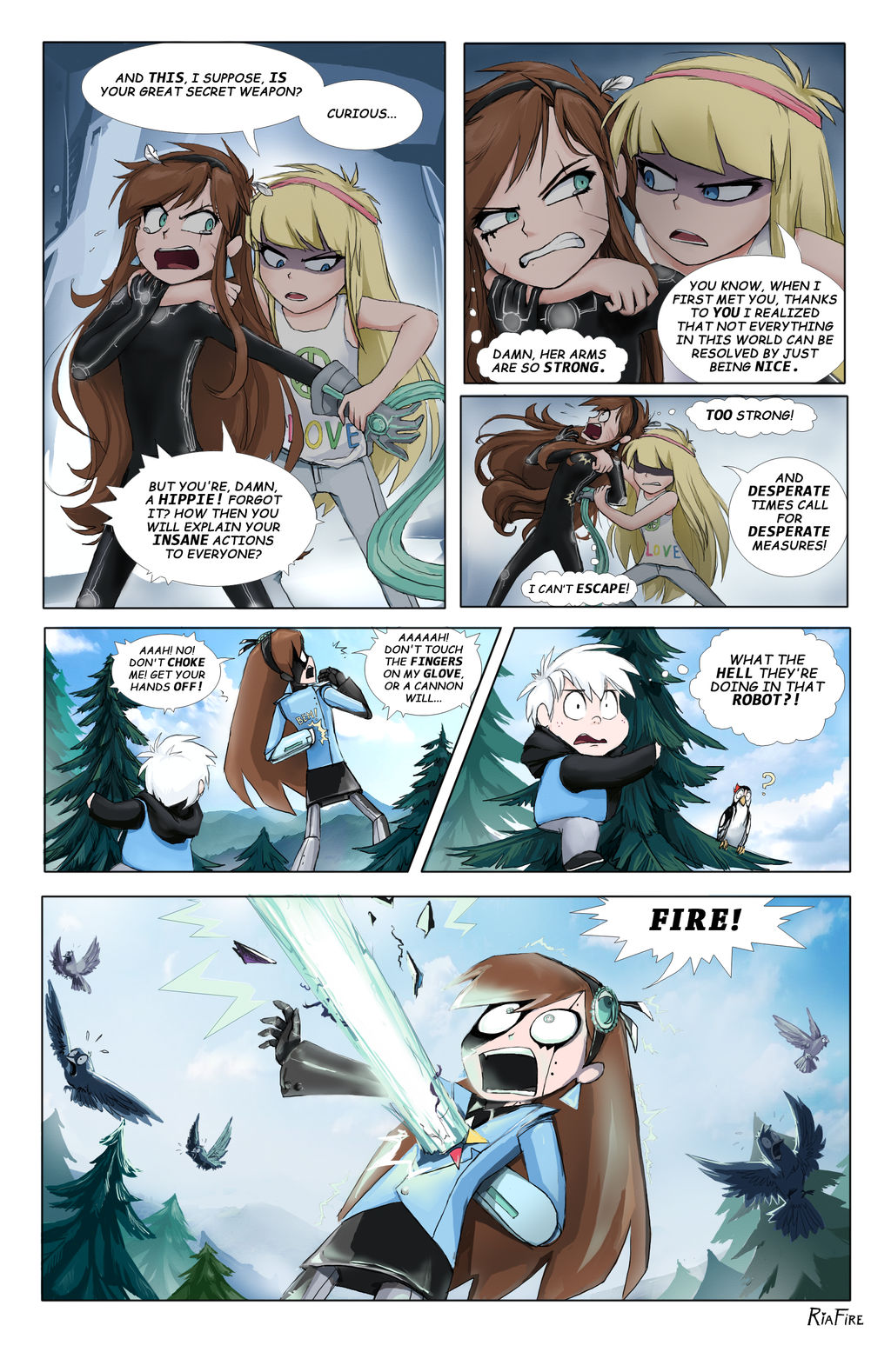 Reverse Falls Mabel Rises (Page 5) by RiaFire on DeviantArt