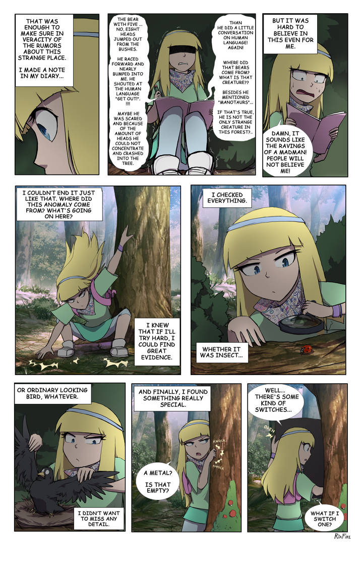 Reverse Falls Protagonist Prologue (Page 7) by RiaFire on DeviantArt