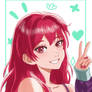 My 1st Anime Portrait Drawing