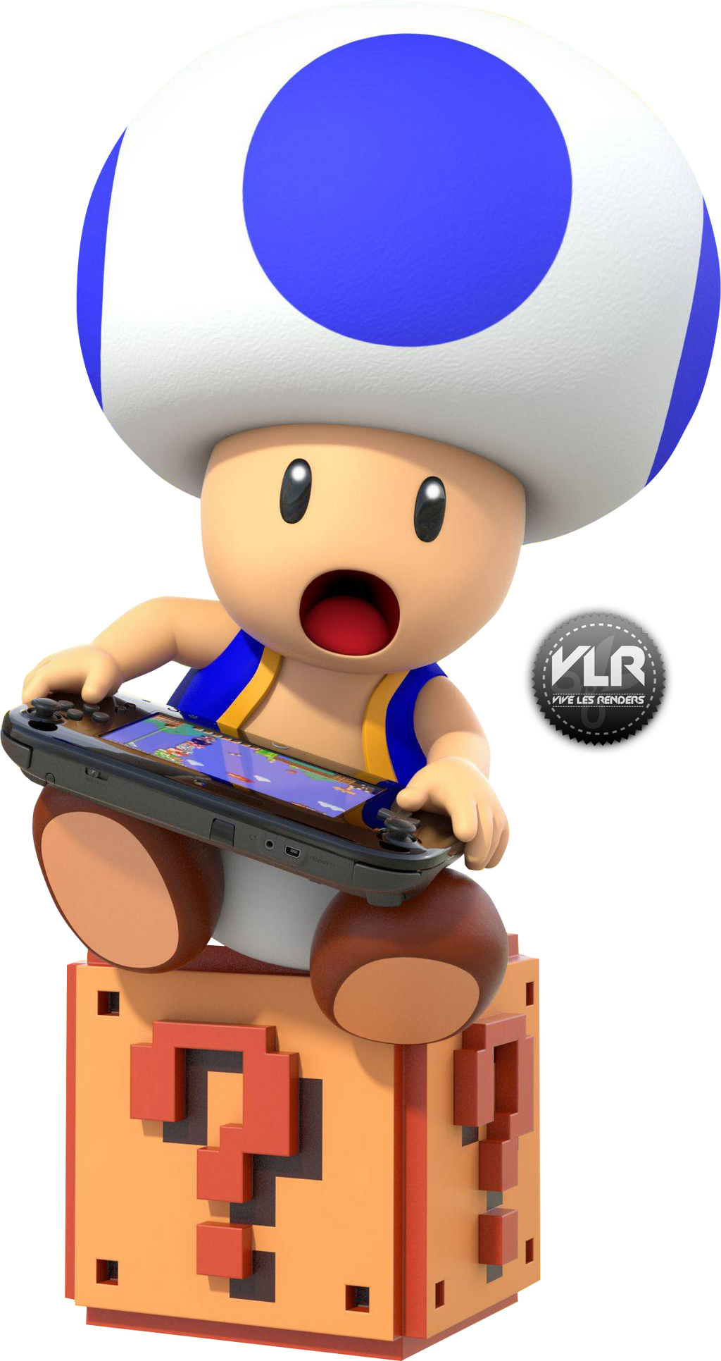Blue Toad by ViveLesRendersFR on DeviantArt