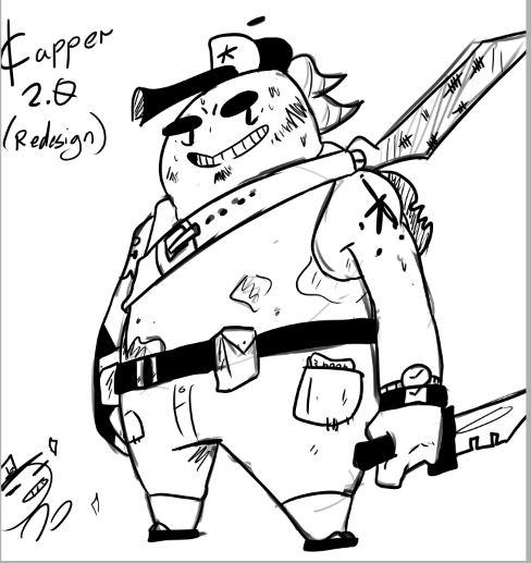 Capper redesign by IcanhasFruityapples on DeviantArt