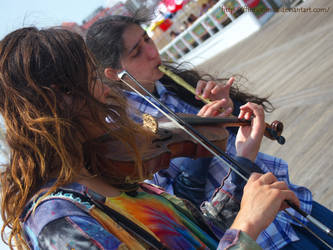 Musicians On The Boardwalk