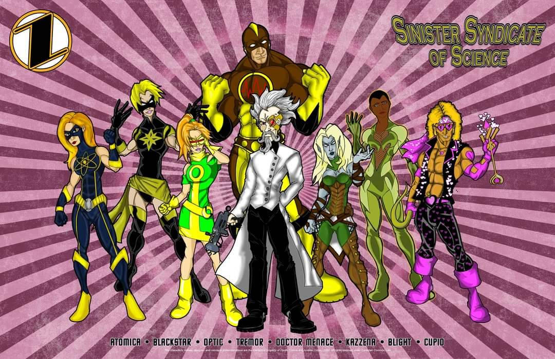 The Sinister Syndicate of Science by Zenith Comics by FrischDVH on ...