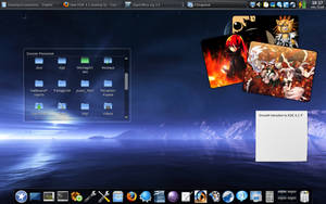 New KDE 4.2 desktop