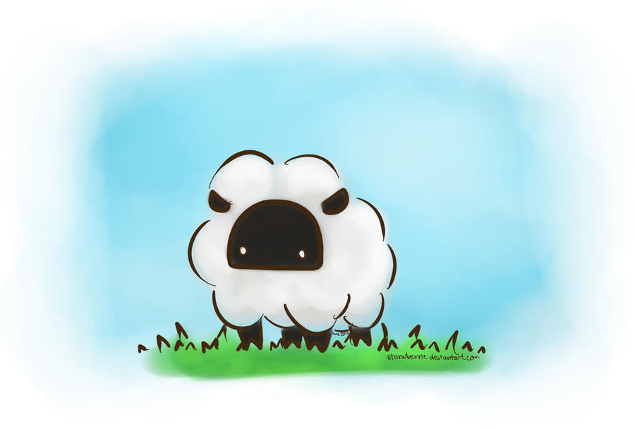 Basic Shep Basic Sheep by fishooe on DeviantArt