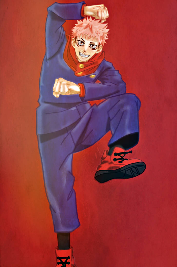 Jujutsu Kaisen- Itadori Yuji Fanart by NatXD-316 on DeviantArt
