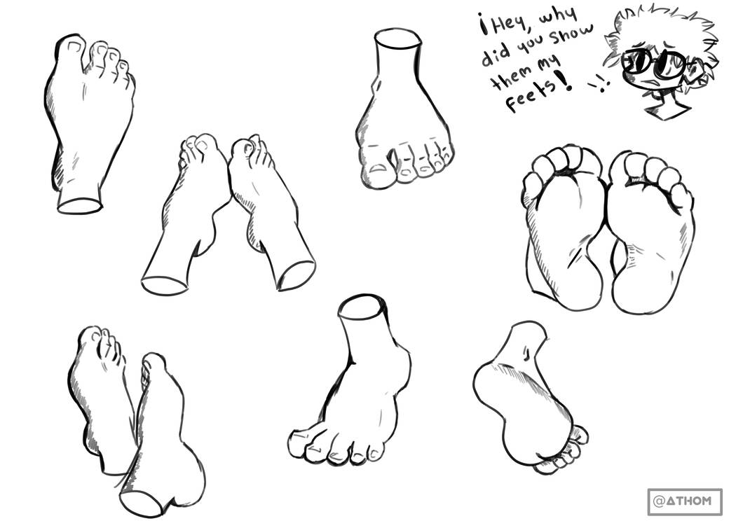 Foot Poses Deviantart Foot Practice by Febril8769 on DeviantArt