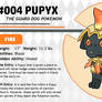 Pokemon Fate and Will Dex #004: Pupyx