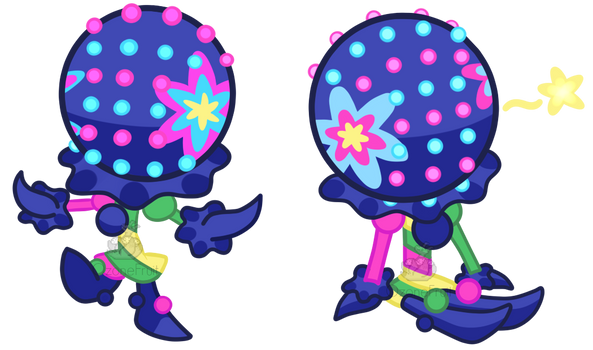 Shiny Blacephalon Chibis