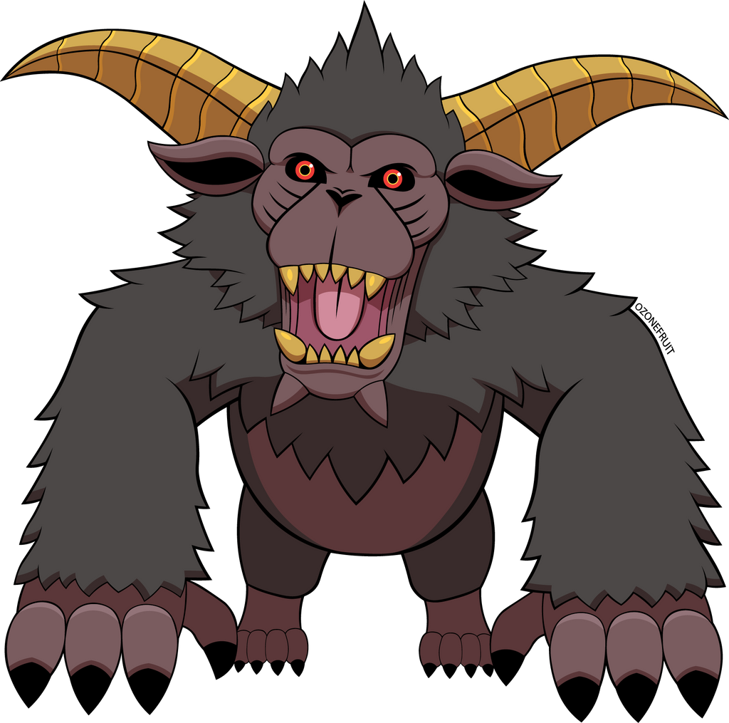 Rajang Chibi by OzoneFruit on DeviantArt