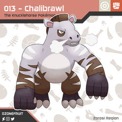 Zorosi Region Pokedex 013 - Chalibrawl