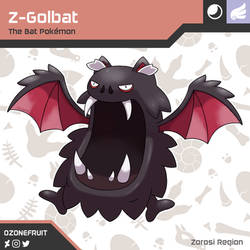 Zorosi Region Pokedex - Z-Golbat