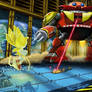 Death Egg Zone (Super Sonic vs Eggman Robot)