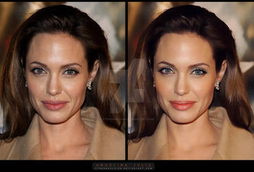 Retouch: Angelina Jolie
