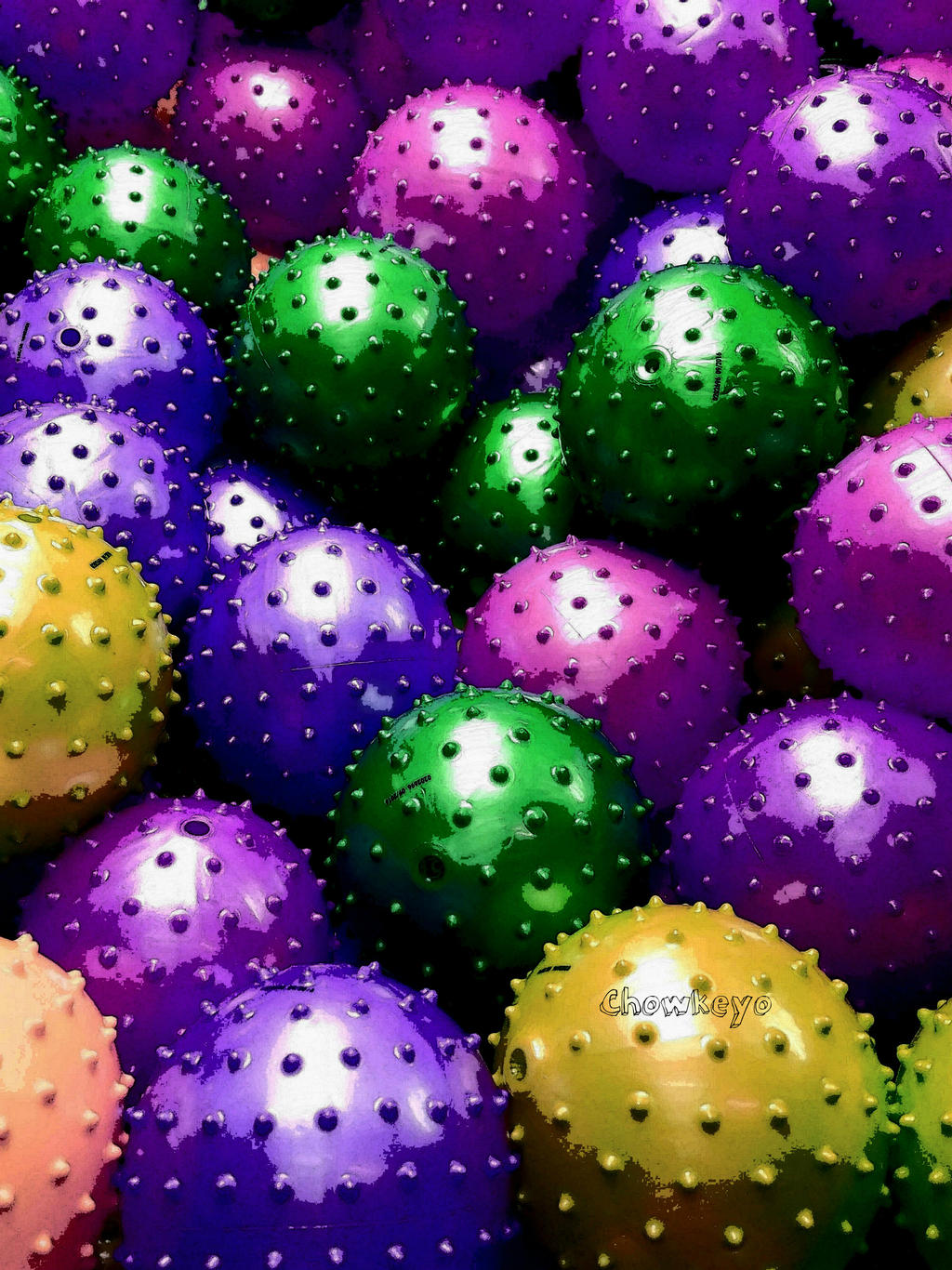 (Ver 2 of spiky balls)