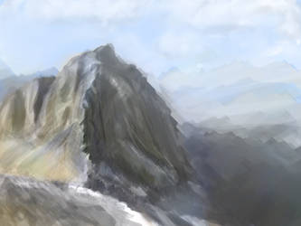 Mountain Digital Painting