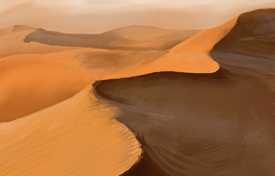 Sand Dunes Digital Painting By Liquos On Deviantart Sand Dunes Digital Painting By Liquos On Deviantart