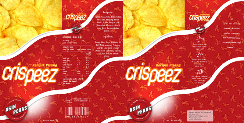 crispeez - packaging